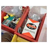 Lot of (12 Containers) Assorted Nuts, Bolts, Washers, Locknut Shop Assortment