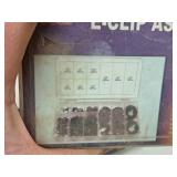 BR Tools Rubber Grommet Assortment, E-Clip Assortment (in original packaging)