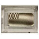 One Gram Bar Of .999 Fine Silver