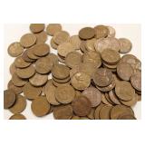 Approx. 100 Wheat Back Pennies