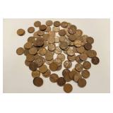 Approx. 100 Wheat Back Pennies