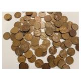 Approx. 100 Wheat Back Pennies