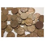 Approx. 100 Wheat Back Pennies