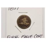 Nice 1857 Flying Eagle Cent