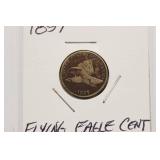 Nice 1857 Flying Eagle Cent