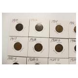 15 Semi Key Dates Wheat Back Pennies 1910 - 1933