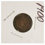 Very Nice High Grade 1900 Indian Head Penny, Full Liberty
