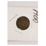 Very Nice High Grade 1900 Indian Head Penny, Full Liberty