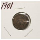 Very Nice High Grade 1901 Indian Head Penny, Full Liberty