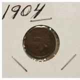 Very Nice High Grade 1904 Indian Head Penny, Full Liberty