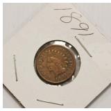 Nice 1891 Indian Head Penny