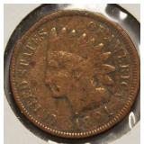 Nice 1891 Indian Head Penny