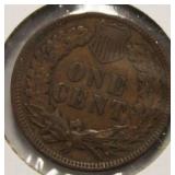 Very Nice High Grade 1908 Indian Head Penny, Full Liberty