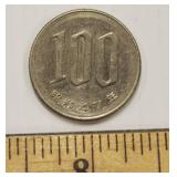 1972 Japan 100 Yen Showa Year 48
