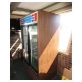 True Mfg. Beverage Cooler 47"x79"x29" (needs new compressor)