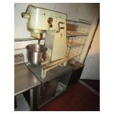Reynolds Commercial Mixer, Cabinet & Attachments