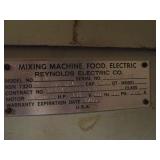 Reynolds Commercial Mixer, Cabinet & Attachments