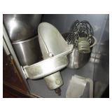 Reynolds Commercial Mixer, Cabinet & Attachments