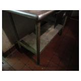 Stainless Steel Table w/Drawer 24"x48"x39"