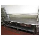 Stainless Steel Table w/Drawers 30"x8