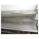 Stainless Steel Table w/Drawers 30"x8