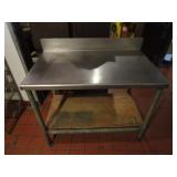 Stainless Steel Prep Table 24"x42"x33"
