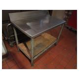 Stainless Steel Prep Table 24"x42"x33"
