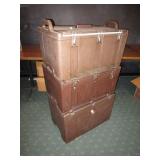 (3) Insulating Catering Totes