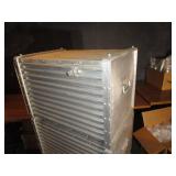(3) Alum Catering Boxes 19"x19"x27"
