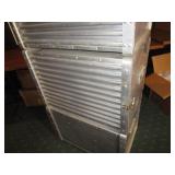 (3) Alum Catering Boxes 19"x19"x27"