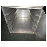 (3) Alum Catering Boxes 19"x19"x27"