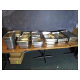 Stainless Steel Food Pans Lids