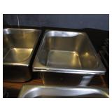 Stainless Steel Food Pans Lids