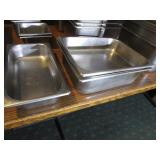 Stainless Steel Food Pans Lids