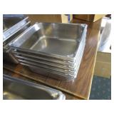 Stainless Steel Food Pans Lids