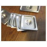 Stainless Steel Food Pans Lids