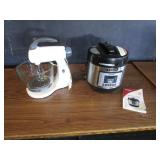 Pressure Cooker & Stand Mixer