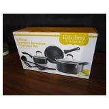 8pc Alum Cookware Set