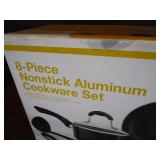 8pc Alum Cookware Set
