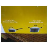 8pc Alum Cookware Set