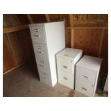 (3) File Cabinets
