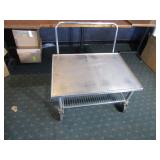 Stainless Steel Cart 26"x36"x17"