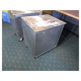 (2) Flour Carts 17"x21"x25"