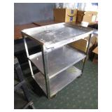 (2) Carts 18"x24"x29" & 18"x27"x32"