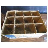 Wine Glasses, Vases, Misc. Wicker Baskets