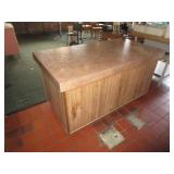 Rolling Counter 33"x63"x33"