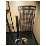 (5) Sections NSF Racking 18"x4