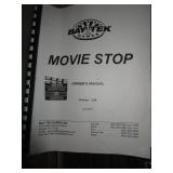 Movie/DVD/Video Game Arcade Game w/Lots of Cases & Case Sealers