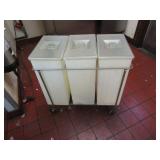 Baking Ingredient Cart 15"x29"x29"