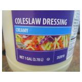 (4) Gallons Coleslaw Dressing